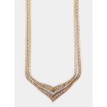 Feines Diamantcollier