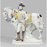 Seltene Figur "Seydlitz neben seinem Pferde stehend".