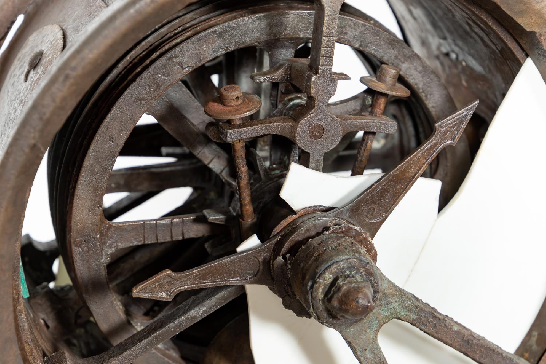 RMS CARPATHIA, SALVAGED ENGINE TELEGRAPH ON BASE - Image 10 of 10