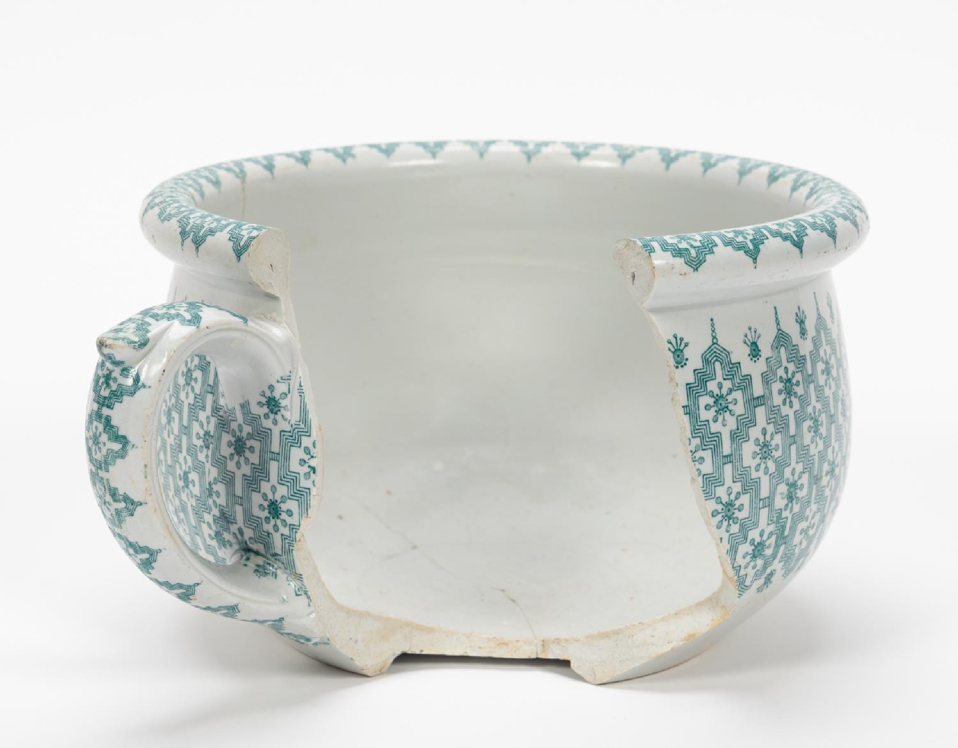 RMS CARPATHIA, SALVAGED DAVENPORT CHAMBER POT - Image 4 of 10