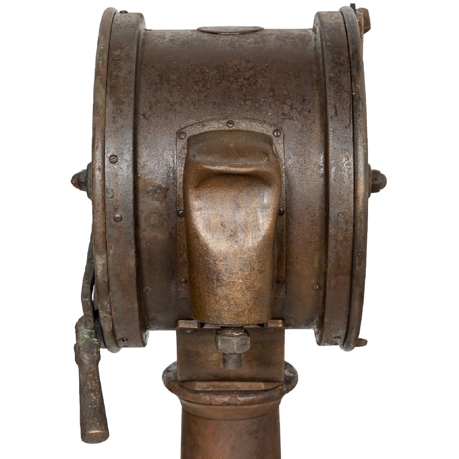 RMS CARPATHIA, SALVAGED ENGINE TELEGRAPH ON BASE - Image 7 of 10