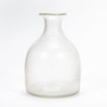 RMS CARPATHIA, SALVAGED THIRD CLASS GLASS CARAFE