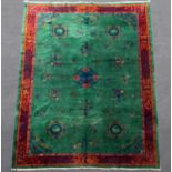 HAND WOVEN CHINESE ART DECO CARPET