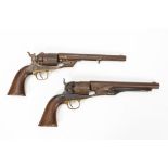 ONE 1860 ARMY COLT & ONE 1860 REPLICA REVOLVER