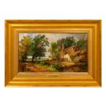 JASPER F CROPSEY, HUDSON RIVER SCHOOL PAINTER