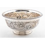 1938 REED & BARTON STERLING SILVER FOOTED BOWL