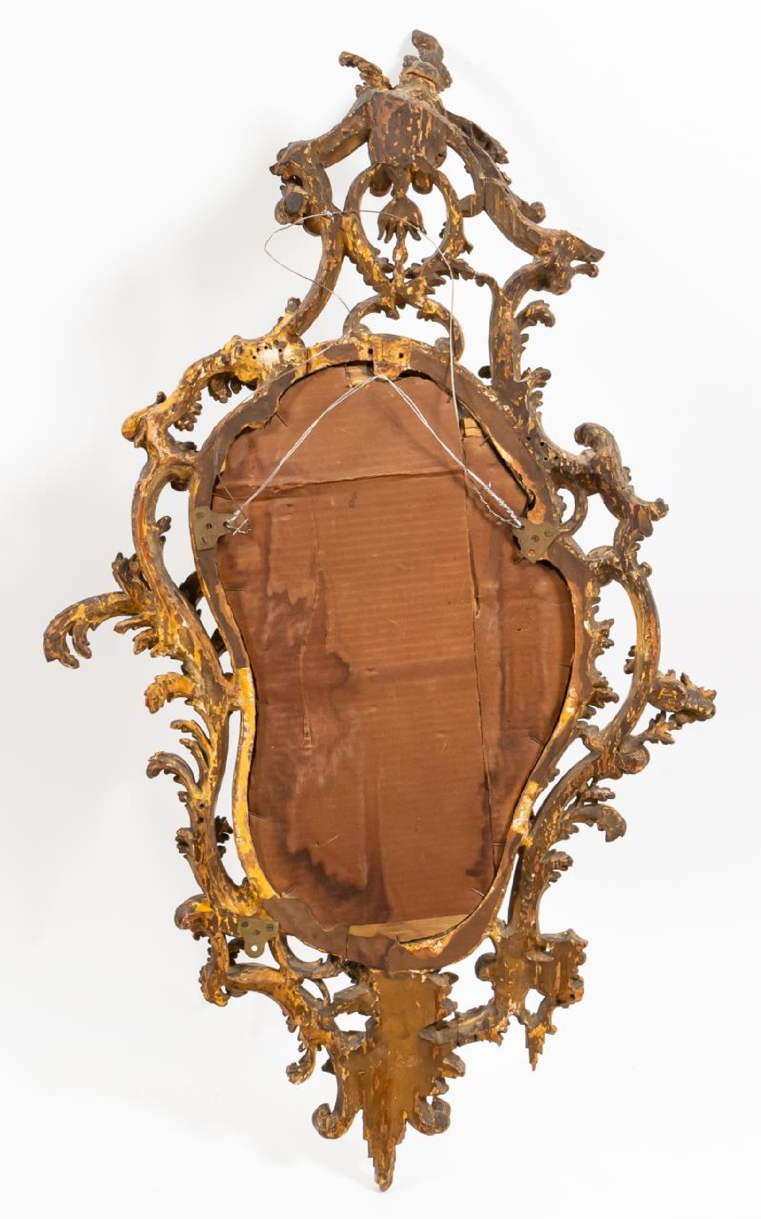 19TH C. ITALIAN ROCOCO STYLE GILTWOOD MIRROR - Image 2 of 4