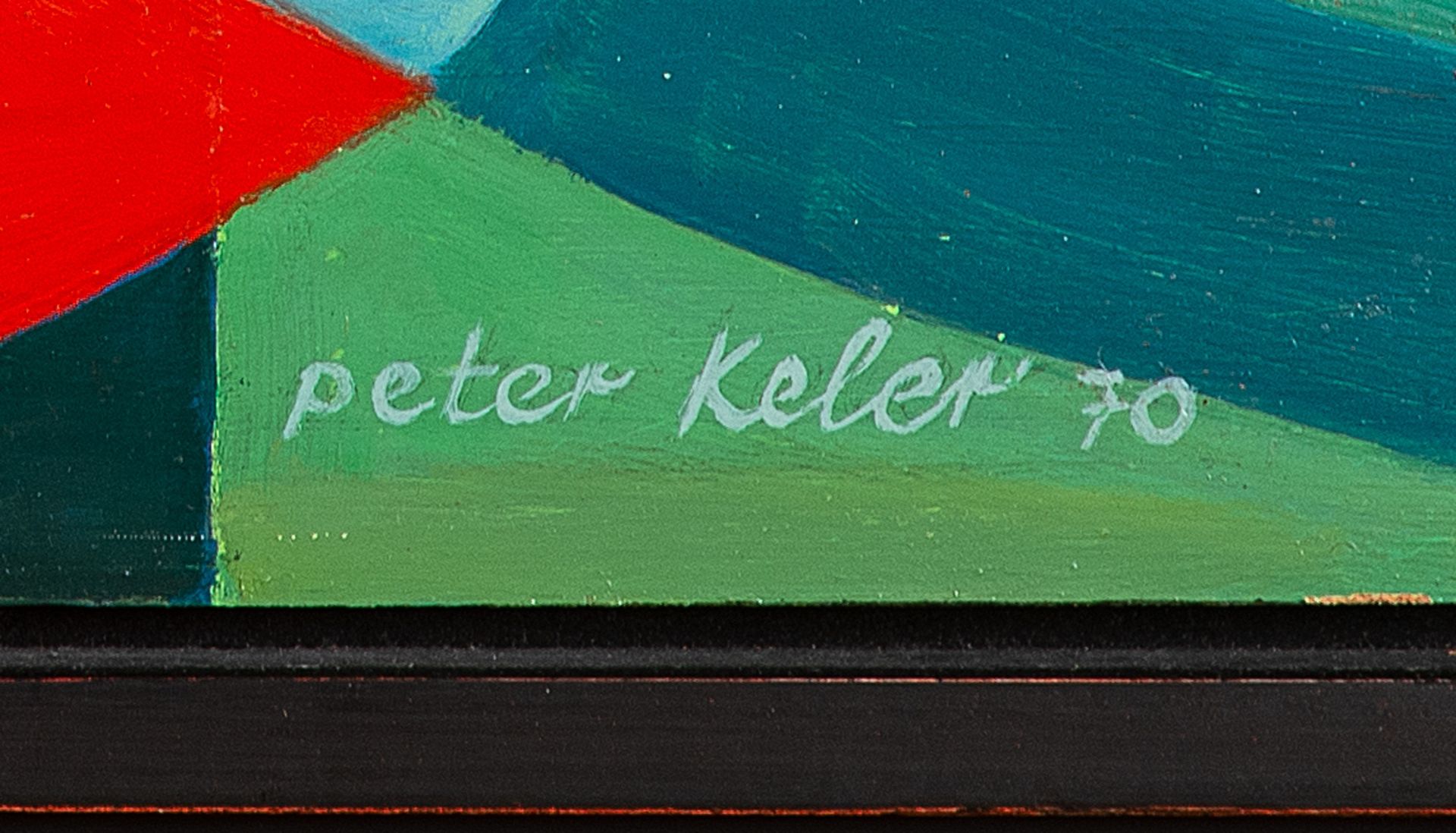 Peter Keler – Sommerliches Farbspiel. - Image 4 of 5