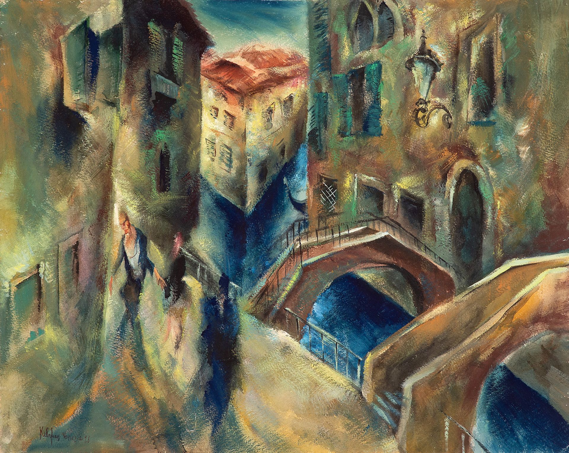 Paul Kuhfuss – Brücken in Venedig.