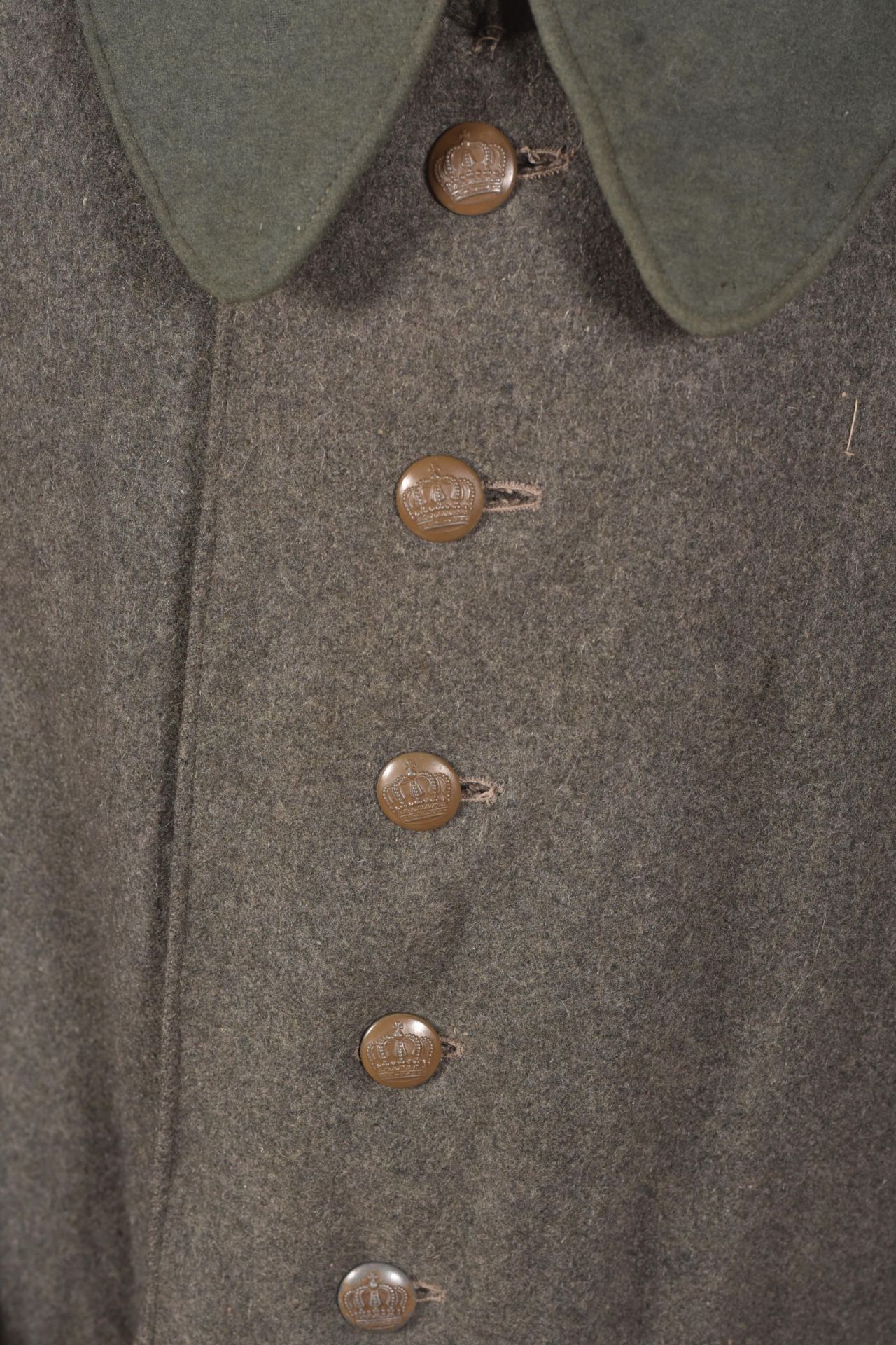 Manteau allemand troupe feldgrau modèle 1915. Il est en très bon état général, bien marqué du - Image 4 of 6