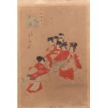 Original Woodblock Japanese Ukiyo-e Print