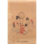 Original Woodblock Japanese Ukiyo-e Print