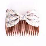 Lea Stein Bakelite Comb Designer Costume Jewellery