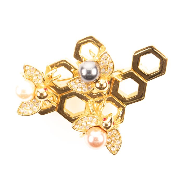 Joan Rivers Designer Bee Brooch