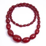 Cherry Amber Necklace