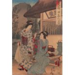 NO RESERVE PRICE Original Woodblock Japanese Ukiyo-e Print