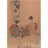NO RESERVE PRICE Original Woodblock Japanese Ukiyo-e Print