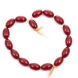 NO RESERVE PRICE Cherry Amber Bracelet