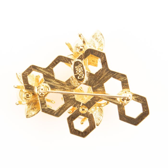 NO RESERVE PRICE Joan Rivers Designer Bee Brooch - Image 4 of 4