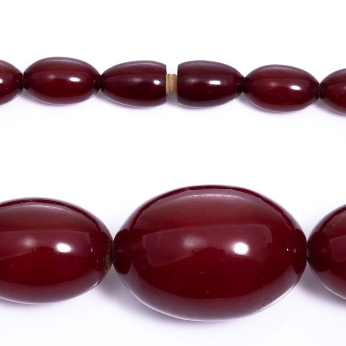 NO RESERVE PRICE Cherry Amber Necklace - Bild 3 aus 6