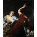 NO RESERVE PRICE XVII Italian Old Master Painting (Follower of Caravaggio) Depicting Joseph and Poti