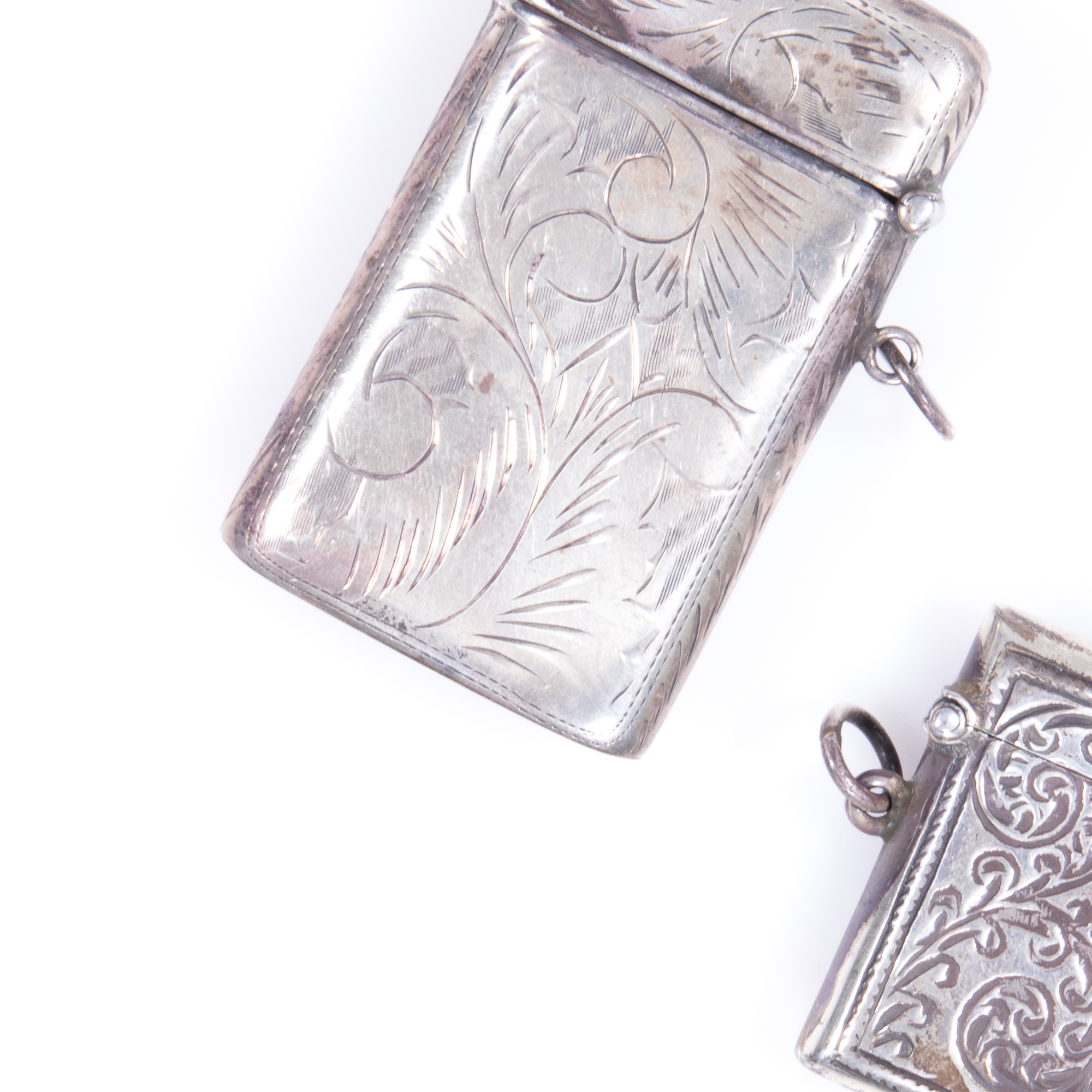 Pair of Silver Vesta Cases - Image 4 of 8