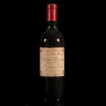 Grand-Cru Classe Chateau Medoc Wine Bottle 1969