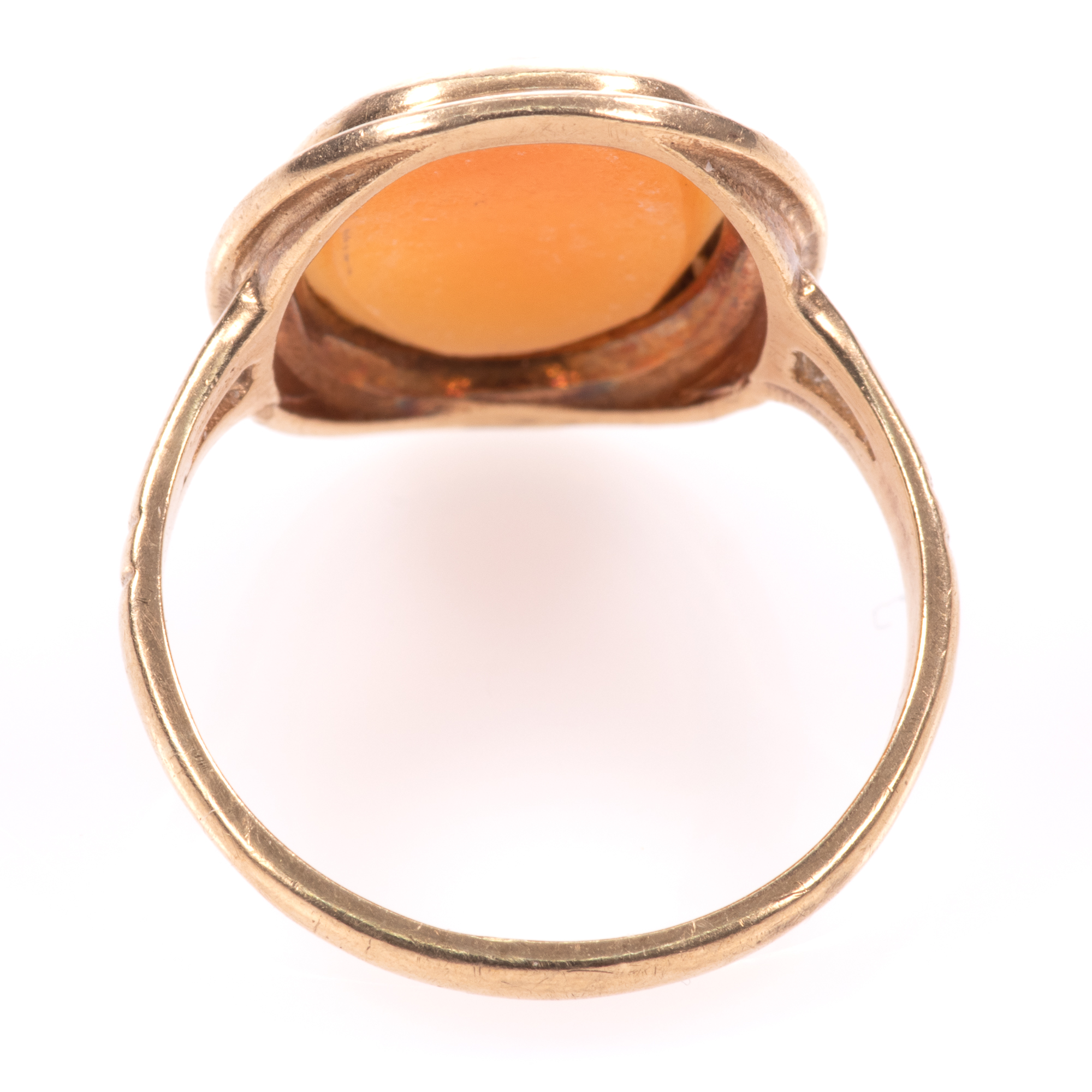 9ct Gold Classical Cameo Ring - Image 6 of 7