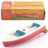 Hornby Clockwork Speed Boat Meccano Ltd