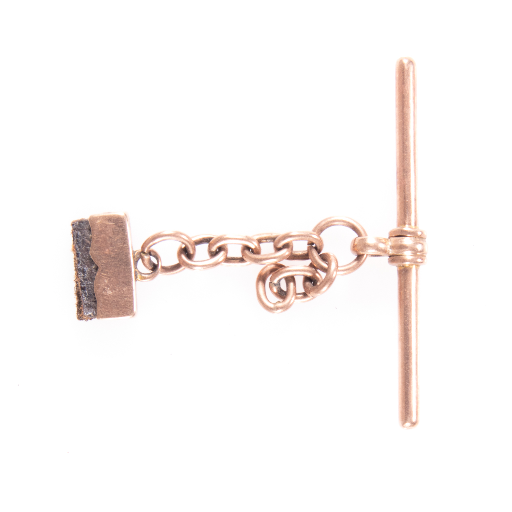 9ct Pink Gold Victorian T bar - Image 5 of 6