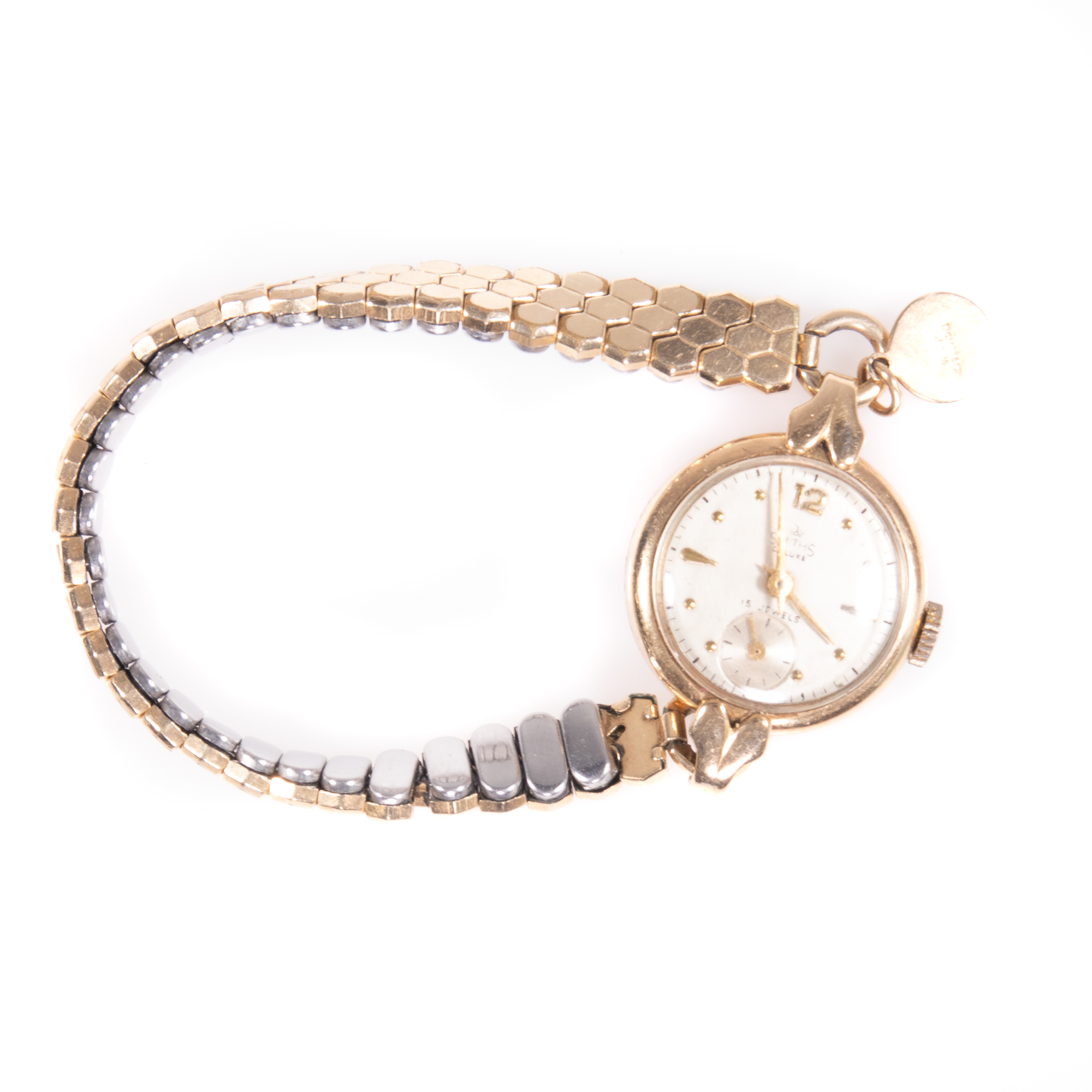 9ct Gold Smiths de Lux Watch - Image 2 of 6