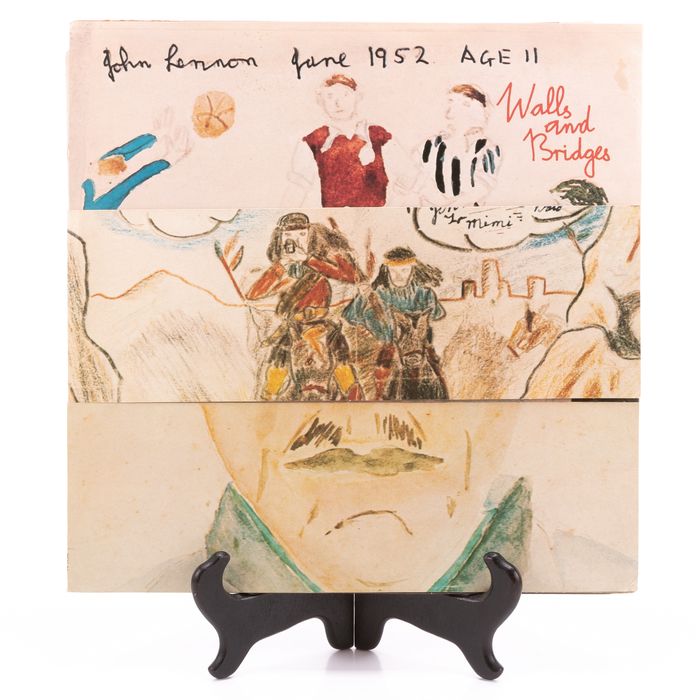 John Lennon Walls and Bridges LP 1974 - Image 2 of 8