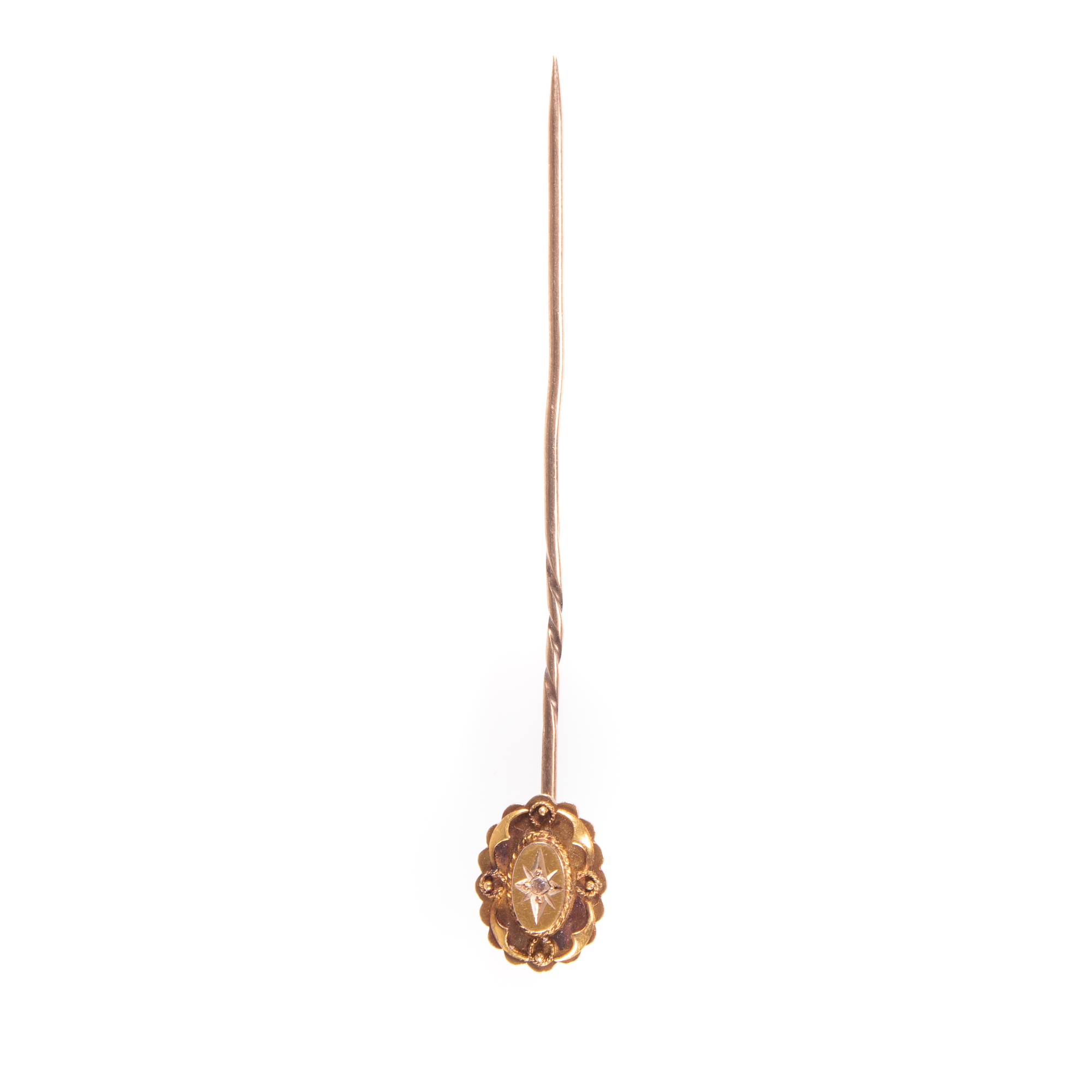 15ct Gold Victorian Diamond Stickpin - Image 2 of 5