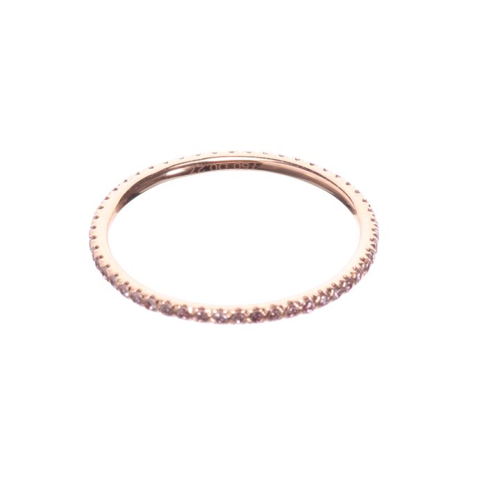 18ct Pink Gold Messika Gatsby Collection 0.50ct Diamond Ring - Image 4 of 9