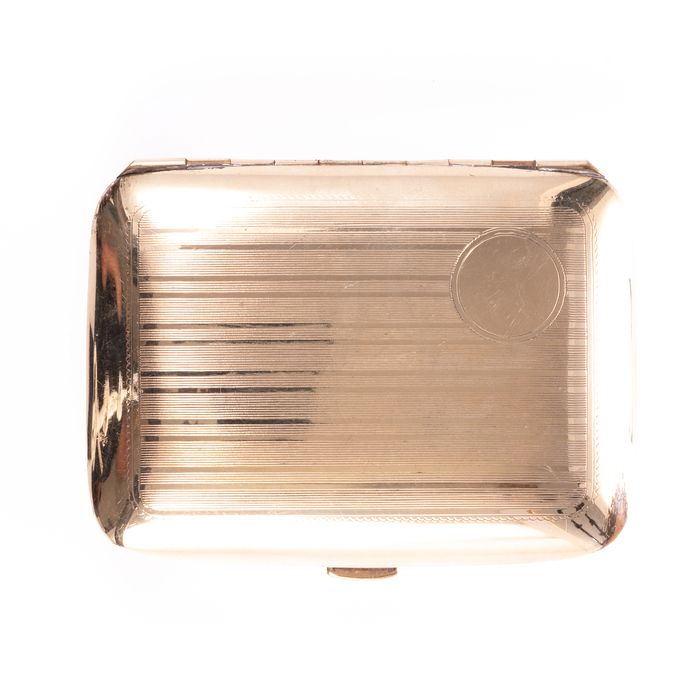 Goldplated Cigarette Case - Image 2 of 5