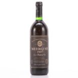 Meerlust 1989 Wine - Cabernet Sauvignon - 1 Bottle (0.75L)