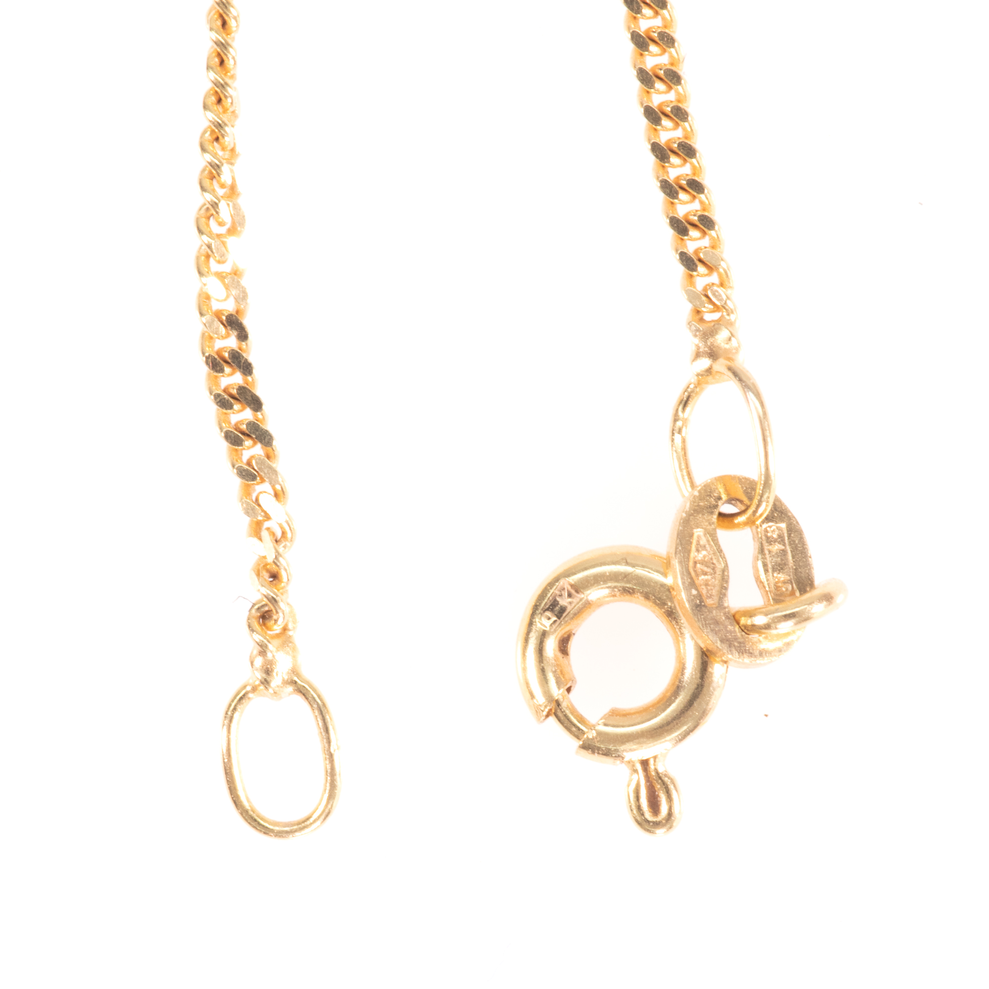 9ct Gold Pearl Pendant & Necklace - Image 8 of 8
