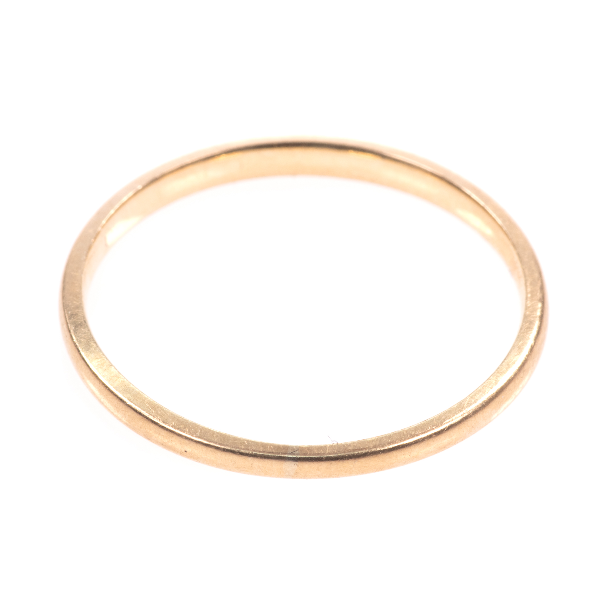 9ct Gold Wedding Band Ring - Image 4 of 7