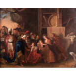 XVIII Old Master Follower of Rubens - Adoration of the Magi