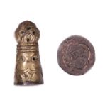 Early 18thC Masonic Bronze Seal