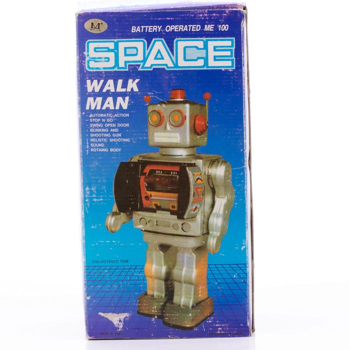 Battery Operated Tinplate Space Robot - Image 2 of 7