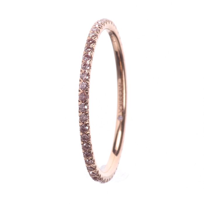 18ct Pink Gold Messika Gatsby Collection 0.50ct Diamond Ring