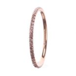 18ct Pink Gold Messika Gatsby Collection 0.50ct Diamond Ring