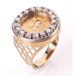 9ct Gold St George Signet Ring