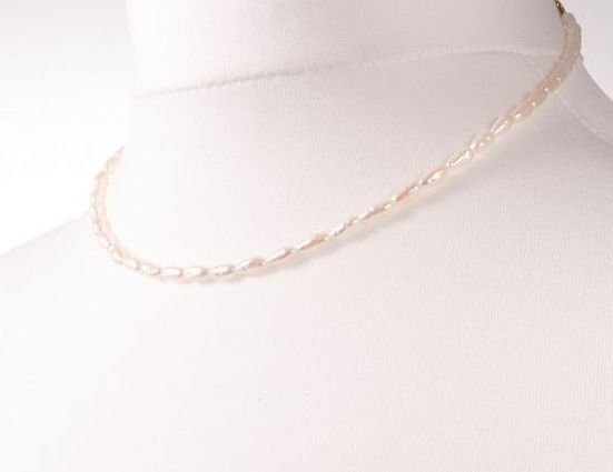 14ct Gold Baroque Pearl Necklace