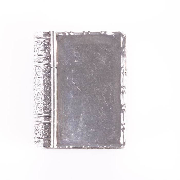 Silver Pillbox Book
