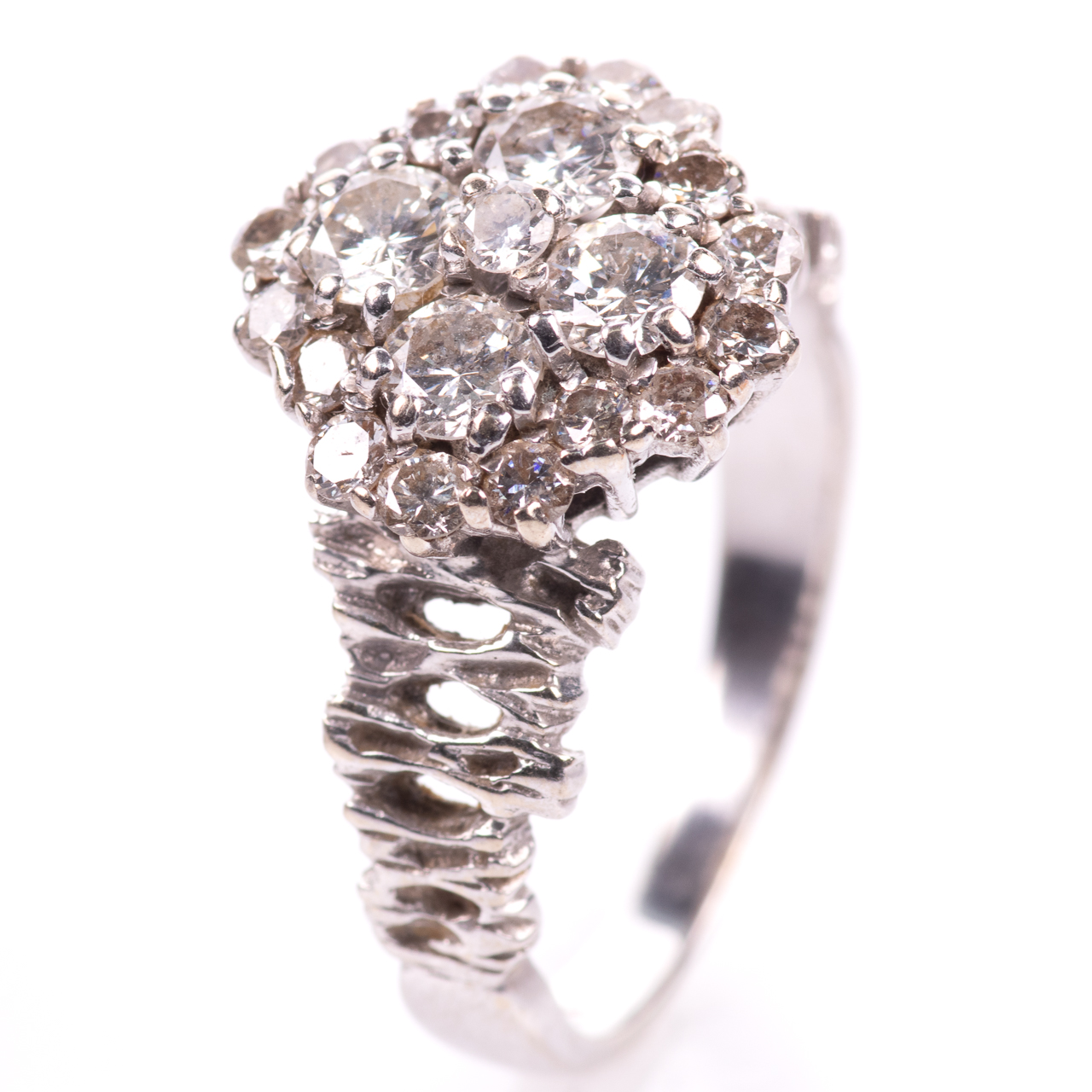 18ct White Gold 1.50ct Diamond Ring