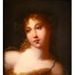 JACQUES-ANTOINE VALLIN (Paris 1760-1831) - XVIII French Old Master Portrait