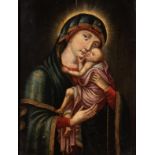 TIMED SALE ~ XVII (ca. 1650) Flemish Old Master - Madonna & Child