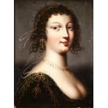 TIMED SALE ~ Jean Ducayer (1635-1660) XVII Old Master Portrait - Dame aux Bijoux